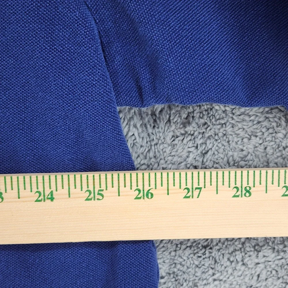 Polo Ralph Lauren Polo Shirt Mens 2XL Blue Chest Pocket Big & Tall Y2K Vintage